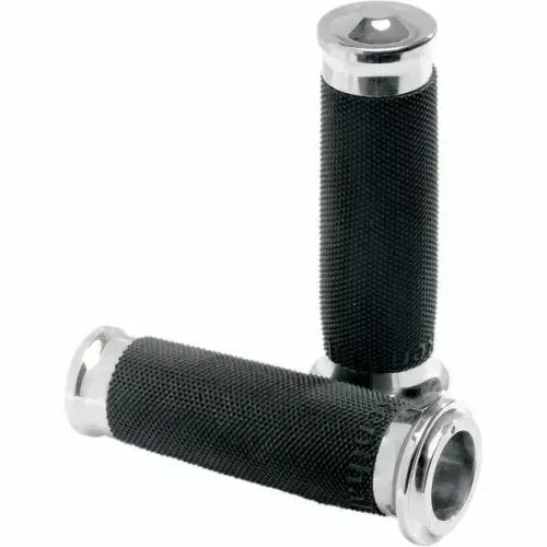 Performance Machine PM Standard Renthal Hand Grips TBW 08-17 Black Contour