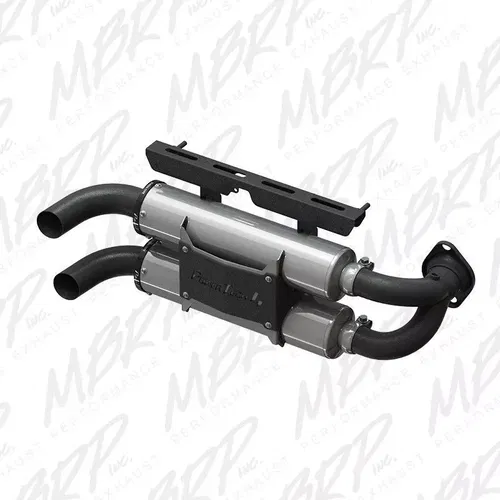 Dual Slip-on Stack Performance Muffler Exhaust Polaris Razor 1000 XP 2015-2017