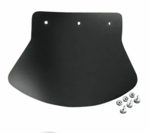 Drag Specialties Medium 9.5 x 6.5 Mud Flap Plain Harley Davidson DS-393702