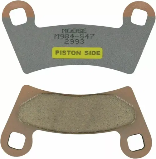 MOOSE RACING 1721-0836 XCR Comp Brake Pads Polaris Outlaw 450 2008 - 09