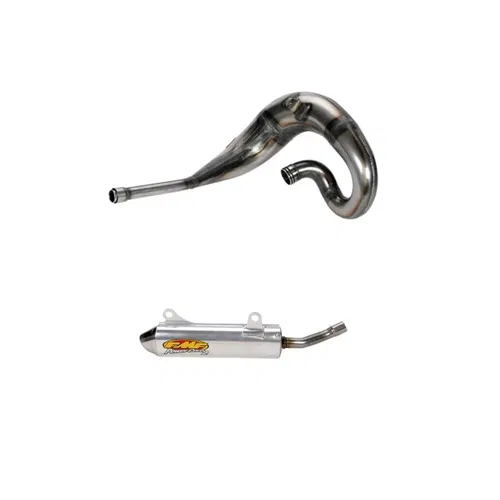 FMF FACTORY PIPE W POWERCORE 2  SILENCER HONDA 2005-2007 CR250R