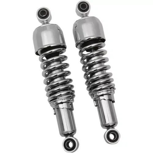 Drag Specialties 11" Replacement Shocks for 1991-2017 Harley Dyna  Chrome