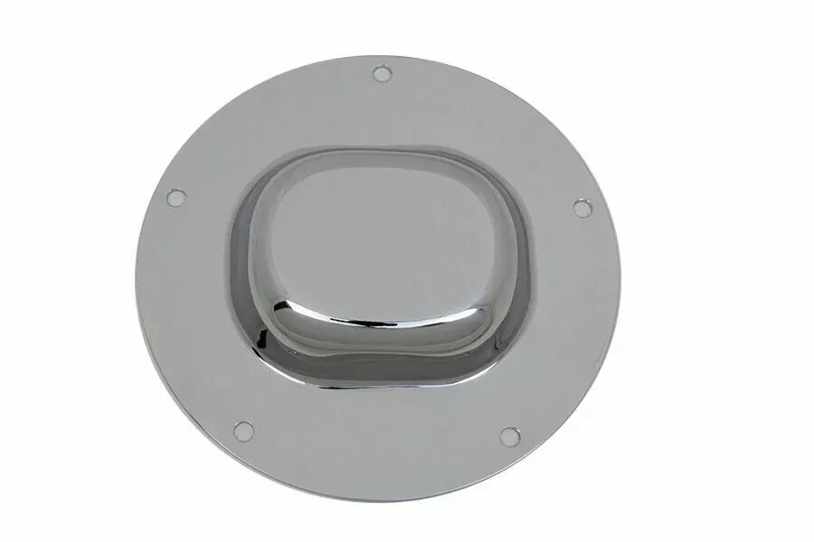 Chrome Nostalgic 5-Hole Derby Cover for Harley Davidson by V-Twin