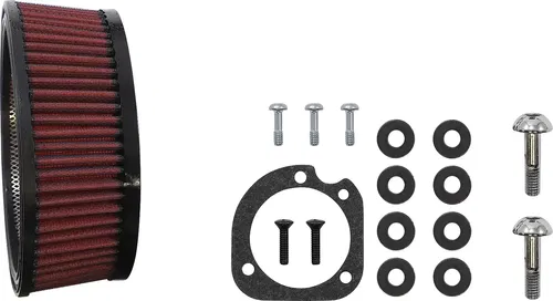 S&amp;S CYCLE Fits Air Stinger Stealth Air Cleaner Kit - Black 170-0722A