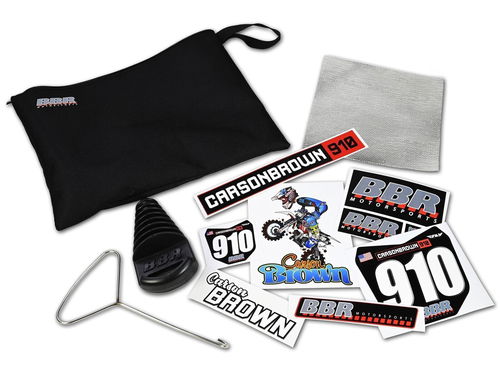 BBR D3 FULL EXHAUST 2004-2023 CRF50 / 2000-2003 XR50R SS-AL-CF 240-HXR-5031