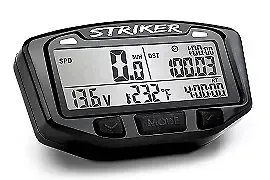 Trail Tech Striker Speedometer Temp Voltage Gauge 2212-0775