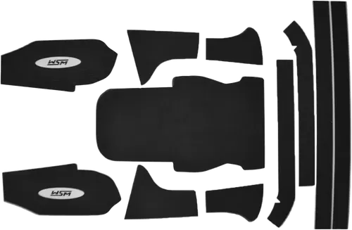 WSM Traction Mat 012-106-01BLK Black
