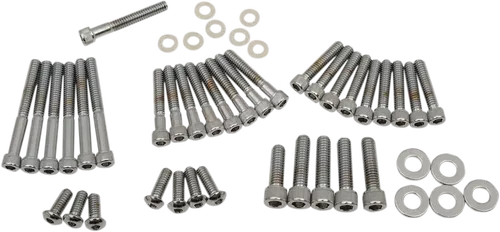 DRAG SPECIALTIES Bolt Kit - Cam/Primary/Transmission Cover - Socket-Head - Fits