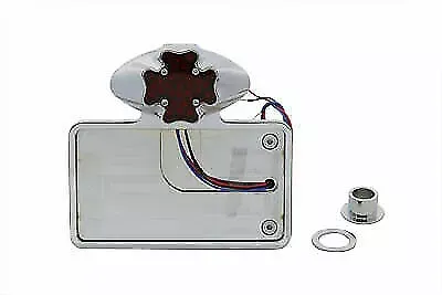 Maltese LED Tail Lamp Kit Chrome for Harley Davidson by V-Twin