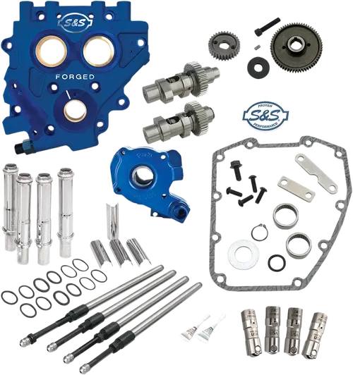 S&amp;S CYCLE Cam Chest With Plate Kit - 551GE - Easy Start Cams - Twin Cam Fits