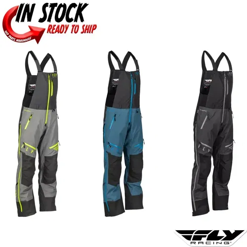 2024 FLY RACING INCLINE BIBS SNOW WATERPROOF - PICK SIZE & COLOR