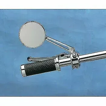 Drag Specialties Arlen Ness Chrome Round Series Stealth II Mirror SOLD EACH