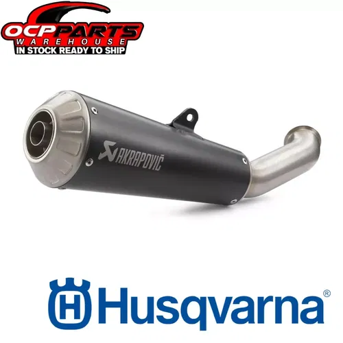 Husqvarna akrapovic exhaust hot sale