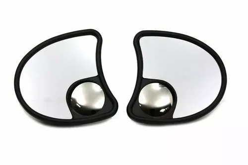 Split Vision Fairing Mount Mirror Set for Harley Davidson by V-Twin