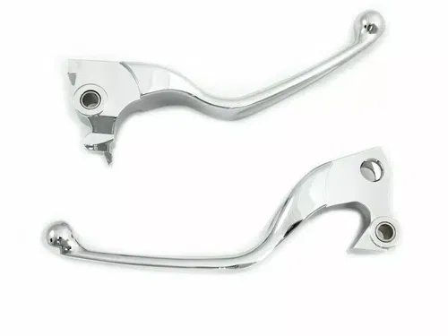 Chrome Hand Lever Assembly for Harley Davidson by V-Twin