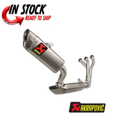 AKRAPOVIC RACING LINE EXHAUST SYSTEM TITANIUM YAMAHA 2025 YZF-R9