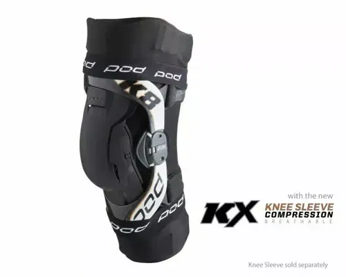 POD K8 V2 Unbreakable Knee Braces Pair Left & Right Carbon/Copper Choose Size