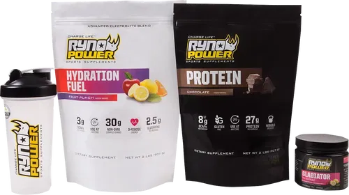RYNO POWER Essentials Package - Chocolate, Fruit Punch PKGESNTLCHOCFP