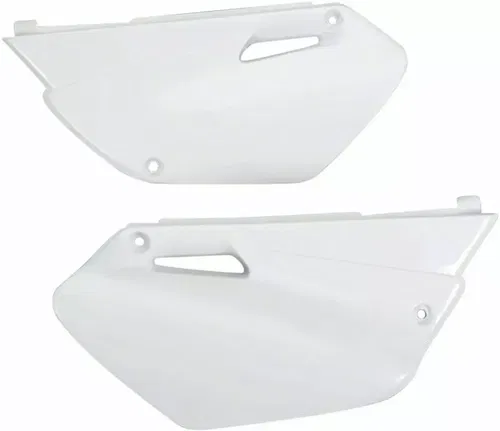 UFO White Side Panels Number Plates For Yamaha YZ 85 02-14  YA03856-046