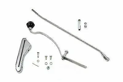 Chrome Tank Hand Shifter Control Kit for Harley Davidson by V-Twin