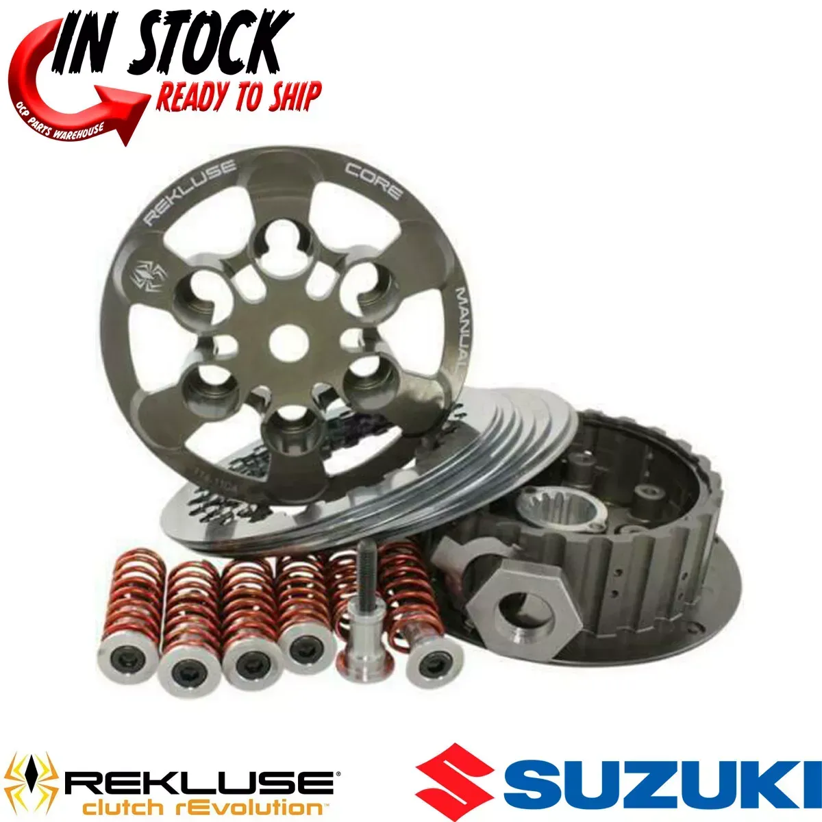 Rekluse Core Manual Clutch Kit #RMS-7064 for Suzuki RM-Z450/RMX450Z