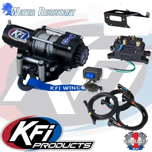 KFI WINCH 2000 LBS AND MOUNT KIT W MOUNT 2014-2024 RANCHER 420
