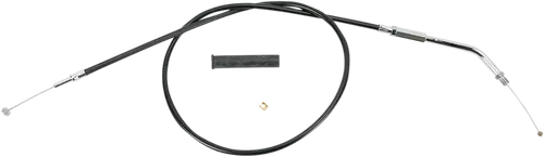 DRAG SPECIALTIES Black Vinyl Throttle Cable - Fits 31-3/4" 4330800B