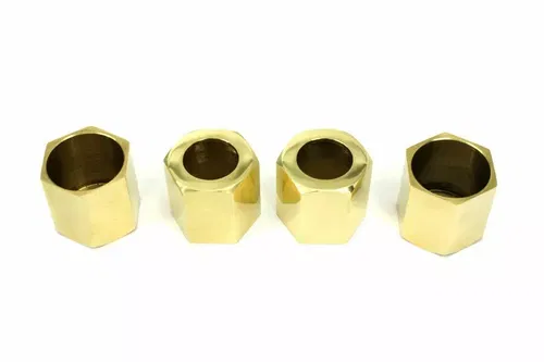 Pushrod Cover Cup Set Brass for Harley Davidson by V-Twin