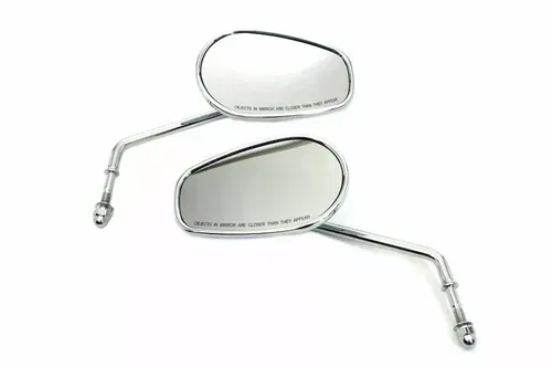 Taper Convex Mirror Set for Harley Davidson by V-Twin
