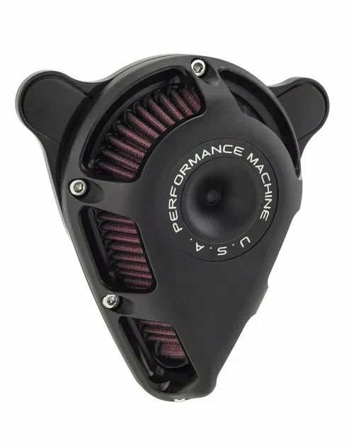 Performance Machine Ops Jet Stage 1 Air Cleaner Harley Sportster 91-15 Black