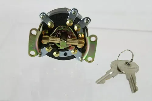 Black Ignition Switch with 5 Terminals for Harley Davidson by V-Twin  32-1304