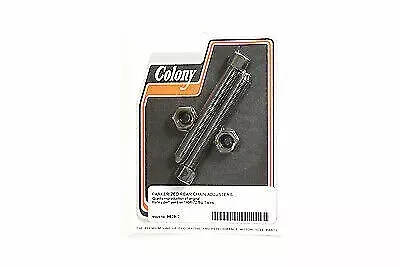 Rear Chain Adjuster Parkerized for Harley Davidson by V-Twin