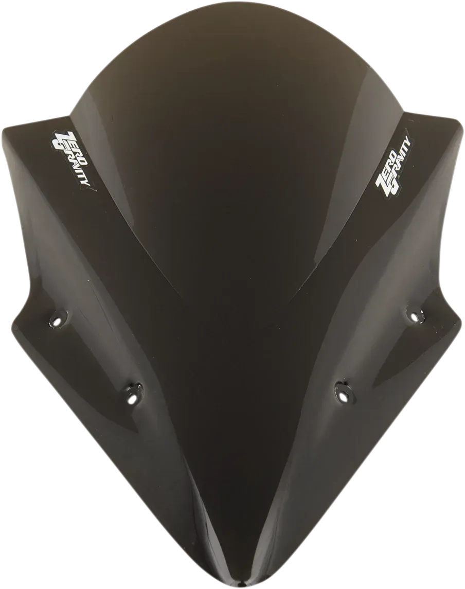 ZERO GRAVITY Double Bubble Windscreen - Dark Smoke -KAWSAKI 2017-18 Ninja 650