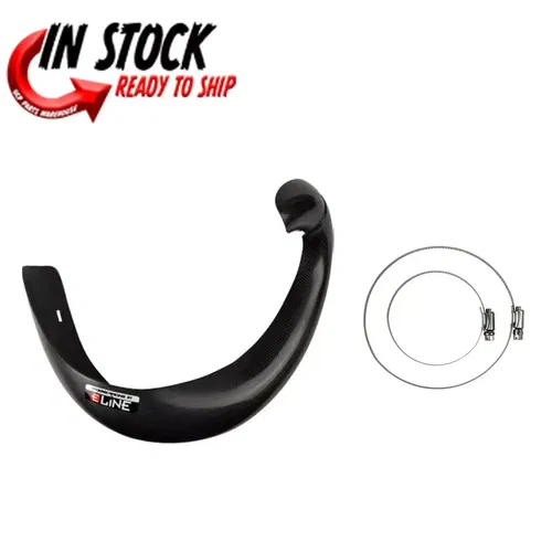 E-LINE EXHAUST PIPE GUARD CARBON FIBER 23 -2024 KTM 250SX 300SX  250XC MPG25023