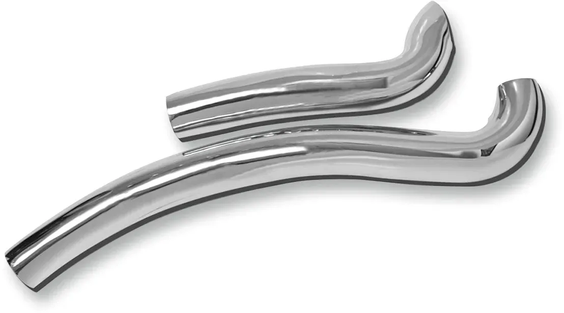 BASSANI XHAUST Sweeper Heat Shields - Chrome Fits HS-XL-FF12