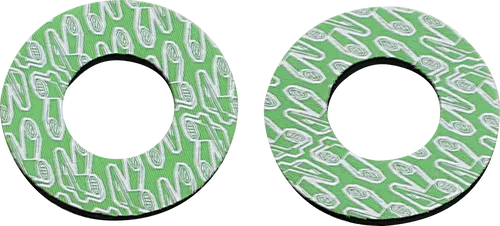 RENTHAL Grip Donutz - White/Green G203