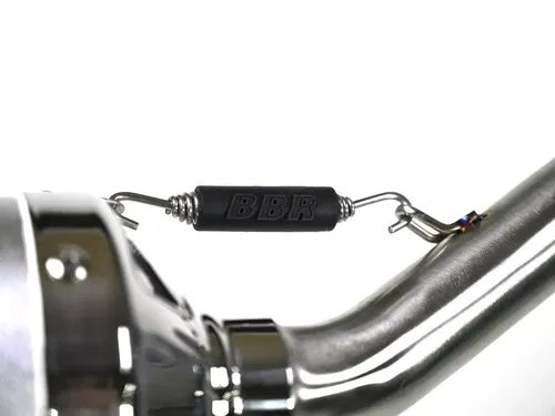 BBR D3 EXHAUST PIPE SYSTEM 19-2023 CRF125F / FB 240-HCF-1231 SS-AL-CF AUTHENTIC
