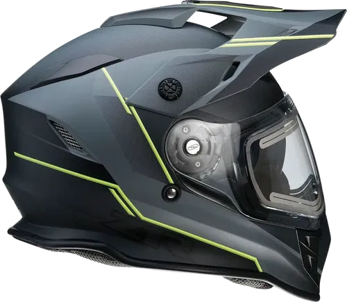 Z1R Range Snow Helmet - Bladestorm - Electric - Dual Pane - Gray/Black/Hi-Viz