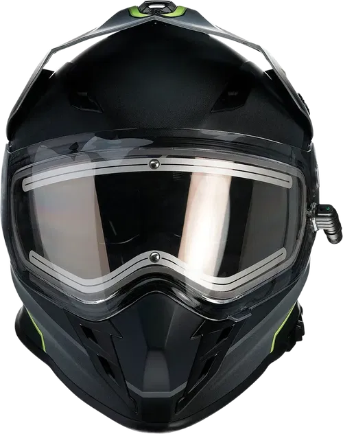 Z1R Range Snow Helmet - Bladestorm - Electric - Dual Pane - Gray/Black/Hi-Viz