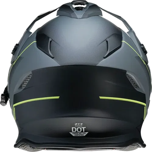 Z1R Range Snow Helmet - Bladestorm - Electric - Dual Pane - Gray/Black/Hi-Viz