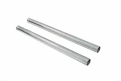 Hard Chrome 39mm Fork Tube Set 27  Total Length for Harley Davidson by V-Twin