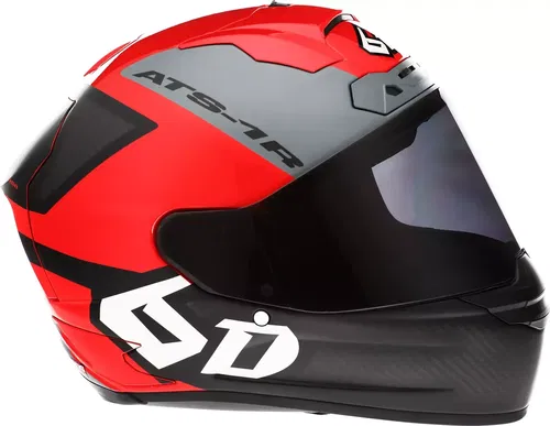 6D HELMETS ATS-1R Wyman Helmet MOTOCROSS XL Red/Gray