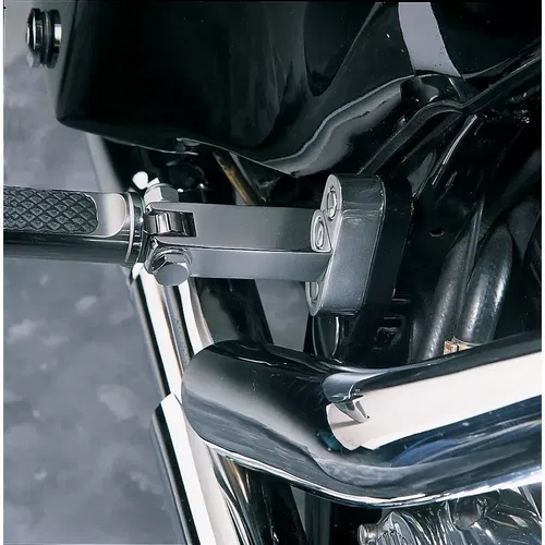 Drag Specialties Passenger Foot Peg Mount Kit 1993-2017 Harley Touring Chrome