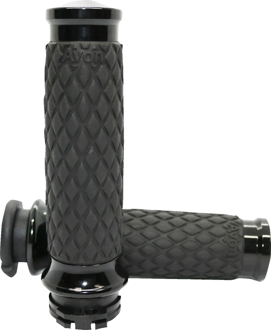 AVON GRIPS Diamond Fits Contour Grips - Black DIA-65-ANO