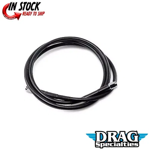 DRAG SPECIALTIES 1741-2737 Universal Brake Line- Black - 64"