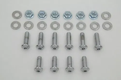 Rear Fender Strut Bolt Kit Chrome for Harley Davidson 00-02 FXST FLST V-Twin