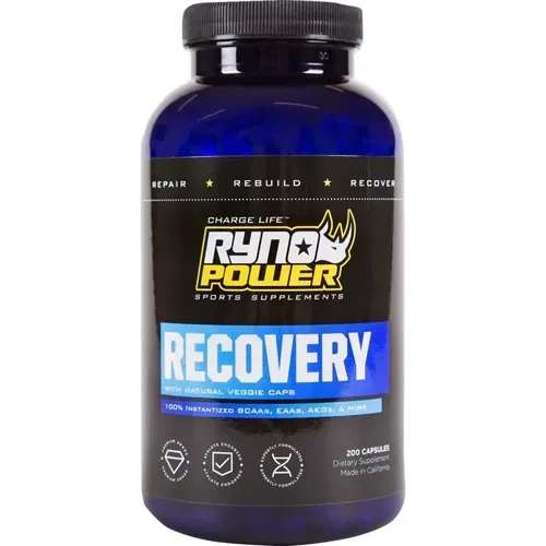 RYNO POWER 500 Recovery Post-Workout Supplement 200 ct. Bottle