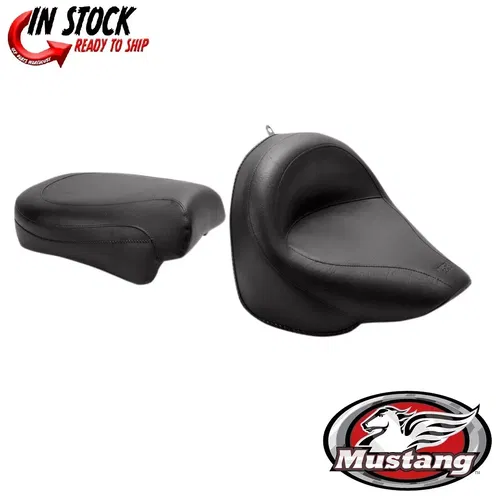 Mustang Wide 2-Piece Seat Yamaha XVS1100 V-Star Classic/Silverado 00-11