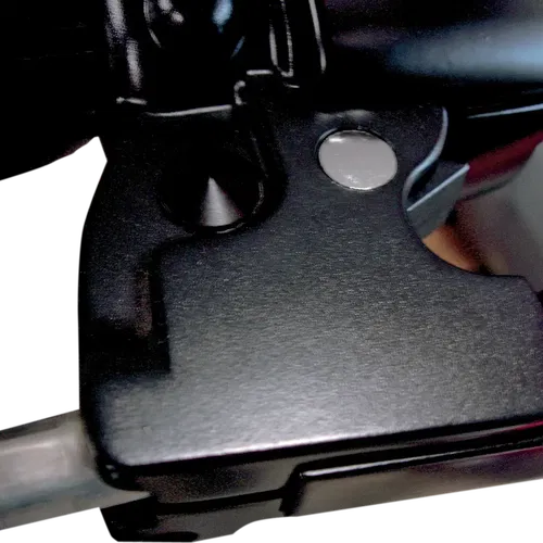 JOKER MACHINE Hole Plug - Mirror - Handlebar End - Flush-Mounted - Black - Each