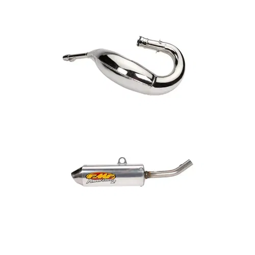 FMF FATTY GOLD SERIES PIPE W/ POWERCORE 2  SILENCER SUZUKI 2003-2007 RM125